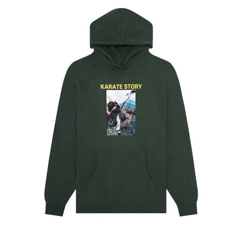 Hockey - Karate Story Hoodie - Forest Green