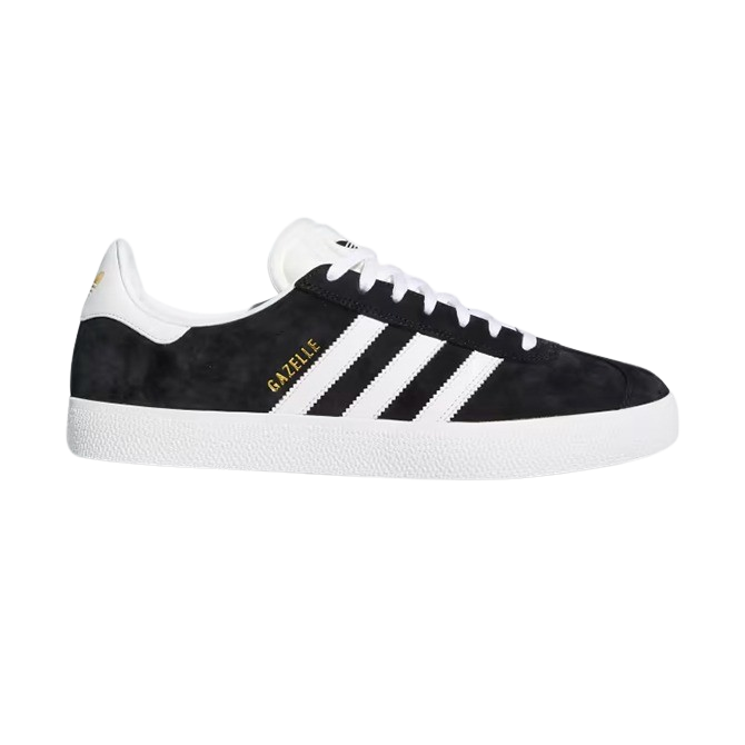 Plain white top adidas gazelle