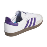 Adidas - Samba ADV - Cloud White/Collegiate Purple/Gold Metallic