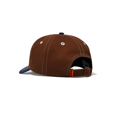 Butter Goods - Warped 6 Panel Cap - Brown/Navy