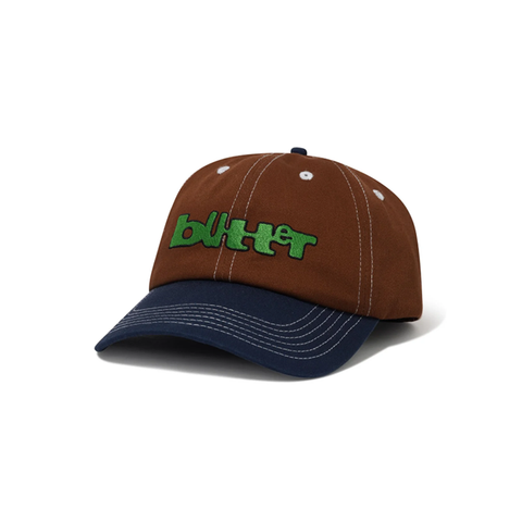 Butter Goods - Warped 6 Panel Cap - Brown/Navy