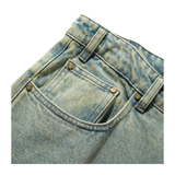 Butter Goods - Wide Cut Denim Jeans - Tinted Blue Wash