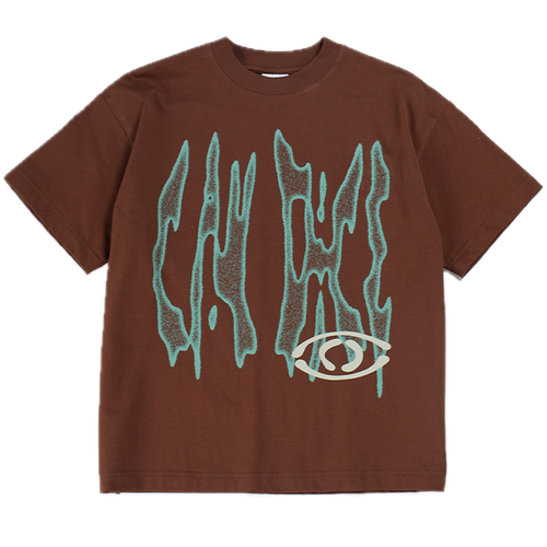 CANDICE - Razor Tee - Brown