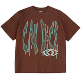 CANDICE - Razor Tee - Brown