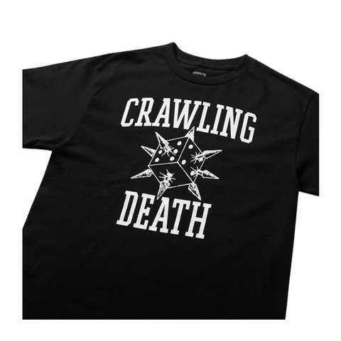 Crawling Death - Spike Dice Tee - Black