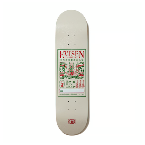 Evisen - Dragon Name Tag I Deck - White/Red