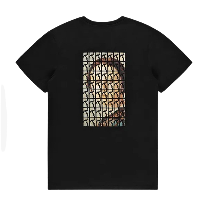 【POETIC COLLECTIVE】 PAINTING T-SHIRT - BLACK Poetic Collective 80s T-Shirt - Black | Flatspot