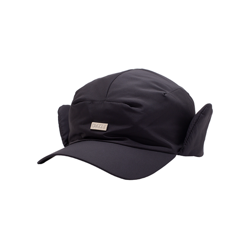 Hockey - Earflap Beanie Cap - Black