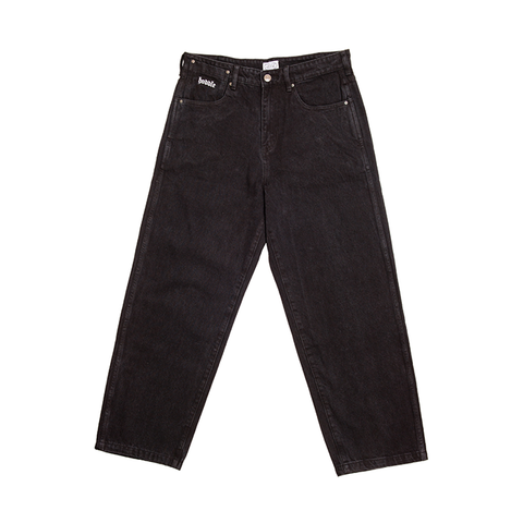 Hoddle - 16oz Ranger Jean - Black/Black