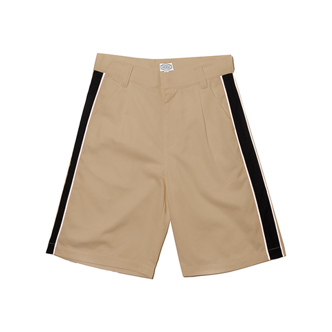 Hoddle - Bermuda Short - Tan/Black/White