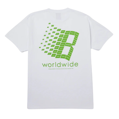 HUF x Bronze 56k - B Logo Tee - White