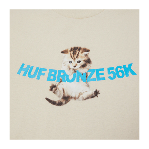 HUF x Bronze 56k - Hang in There Tee - Natural