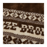 HUF x Bronze 56k - High Pile Full Zip Fleece - Brown