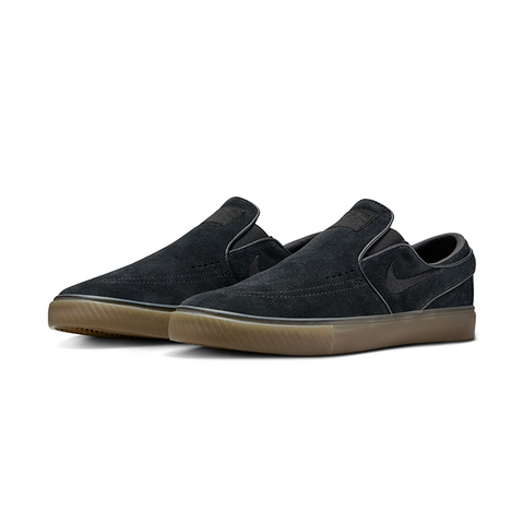 NikeSB - Janoski+ Slip - Black/Black-Black-Gum Light Brown