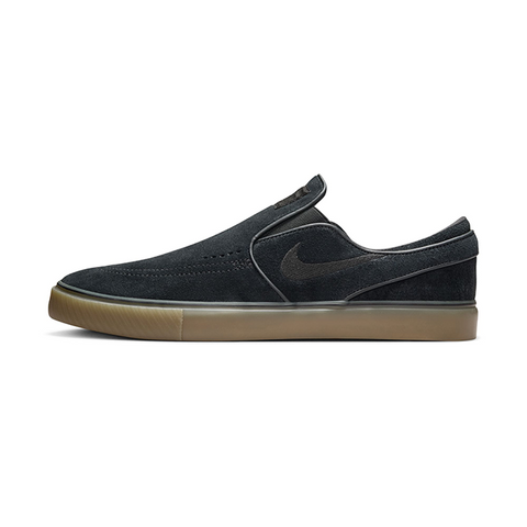 NikeSB - Janoski+ Slip - Black/Black-Black-Gum Light Brown