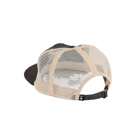 Pass~Port - Fast Duck Workers Trucker Cap - Bark/Cream