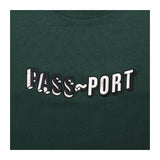 Pass~Port - Sunken Logo Embroidery Tee - Forest Green