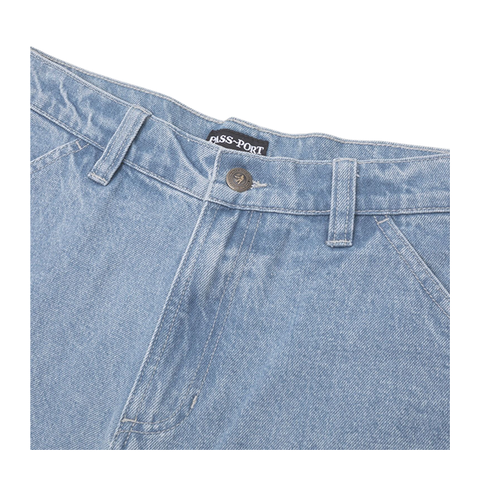 Pass~Port - Workers Club Jean - Washed Light Indigo