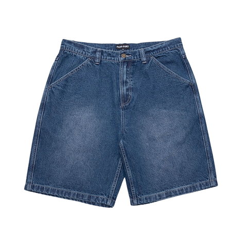 Pass~Port - Workers Club Jean Short - Faded Wash Dark Indigo