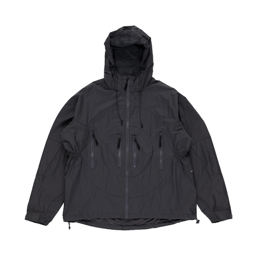 Pop Trading Co. - Hooded "O" Jacket - Charcoal