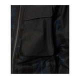 Pop Trading Co. - Pop Big Pocket Hooded Jacket - Black/Navy Check