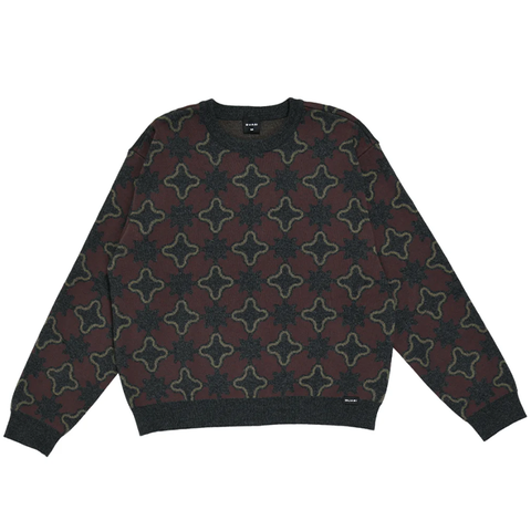 Quasi - Linkage Knit Sweater - Umber