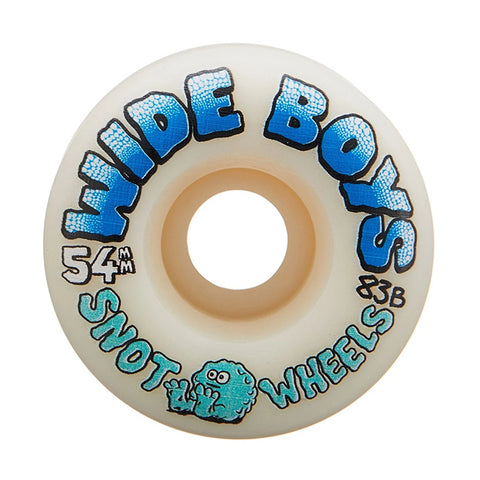 Snot Wheel Co. - Wide Boys Wheels - White - 83B