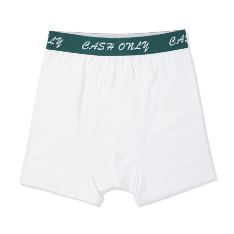 Cash Only - Logo Boxer Briefs - White