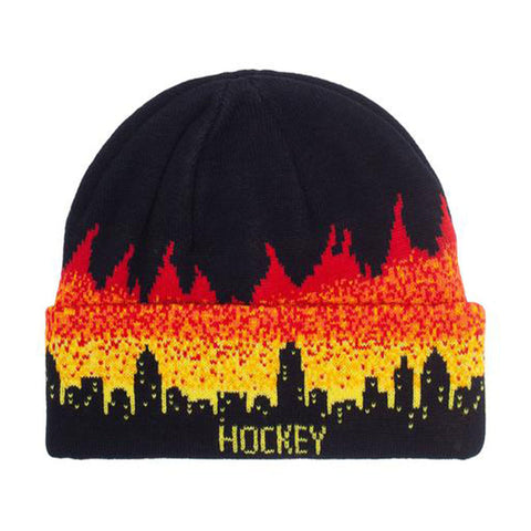 Hockey - Lights Out Beanie - Black/Fire