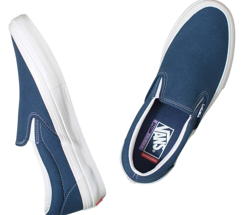 Vans Skate SlipOn Wrapped Dark Denim Hemley Skateboarding