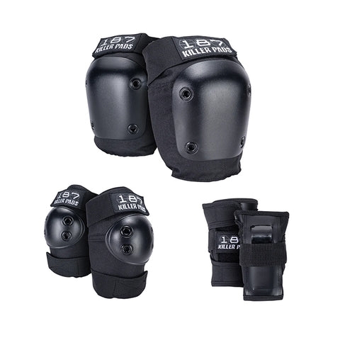 187 Killer Pads - 187 Six Pack Pads - Junior - Black