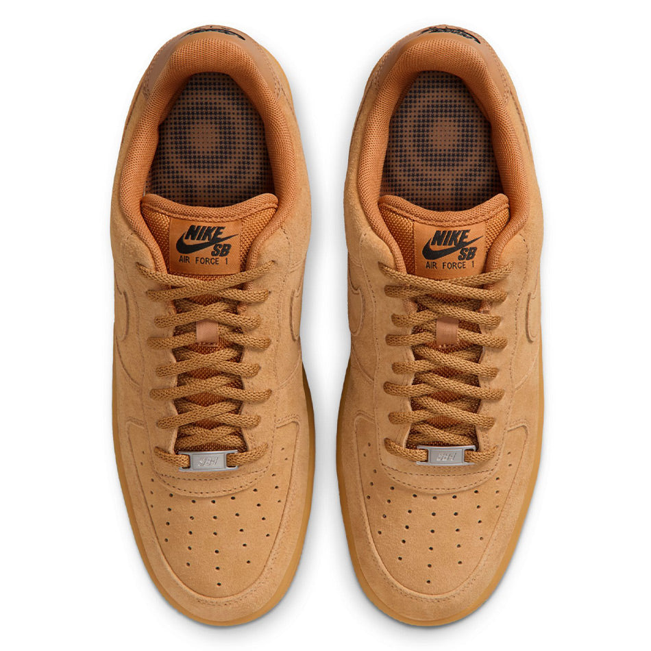 NikeSB - Air Force 1 "Wheat" - Flax/Flax-Black