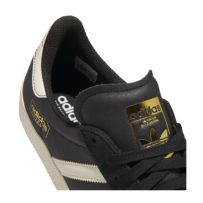 Adidas - Gazelle ADV -  Core Black/Cream White/Gold Metallic