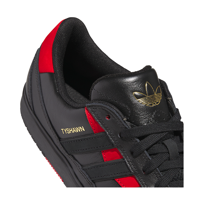 Adidas - Tyshawn II - Core Black/Core Black/Better Scarlet