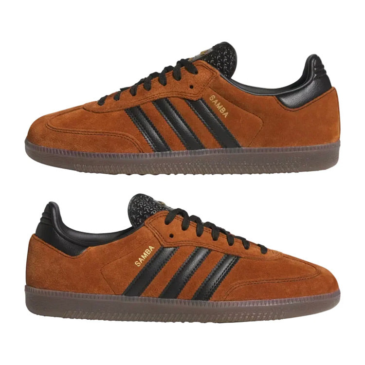 Adidas - Samba ADV - Dusky Bronze/Core Black/Gum - Hemley Skateboarding