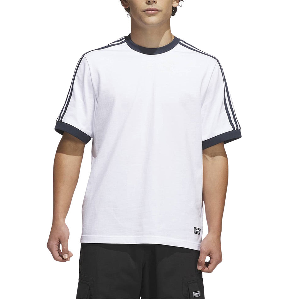 Adidas - FSBS Ringer Tee - White/Aurora Ink