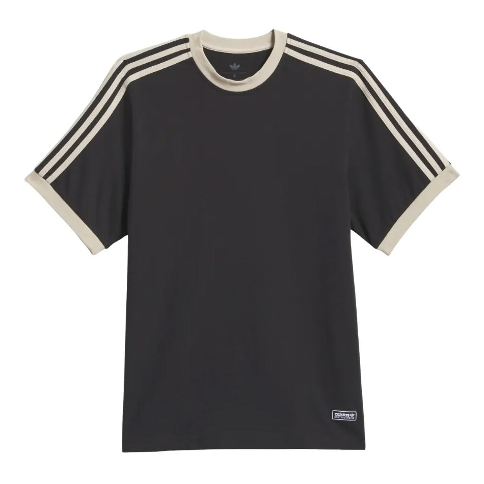 Adidas - FSBS Ringer Tee - Black/Khaki Heather