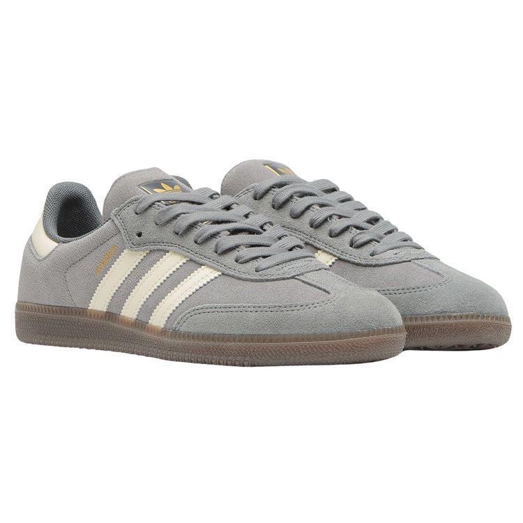 Adidas - Samba ADV - Grey Four/Cream White/Grey Three - Hemley Skateboarding