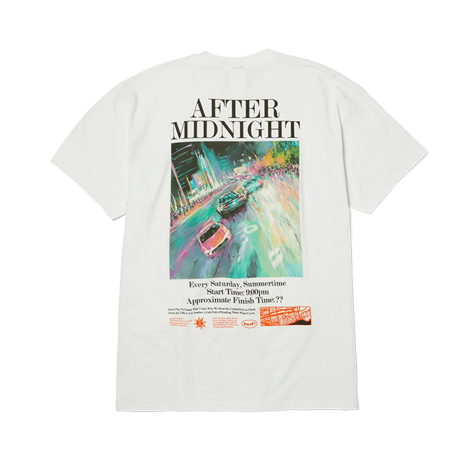 Huf - After Midnight S/S Tee - White