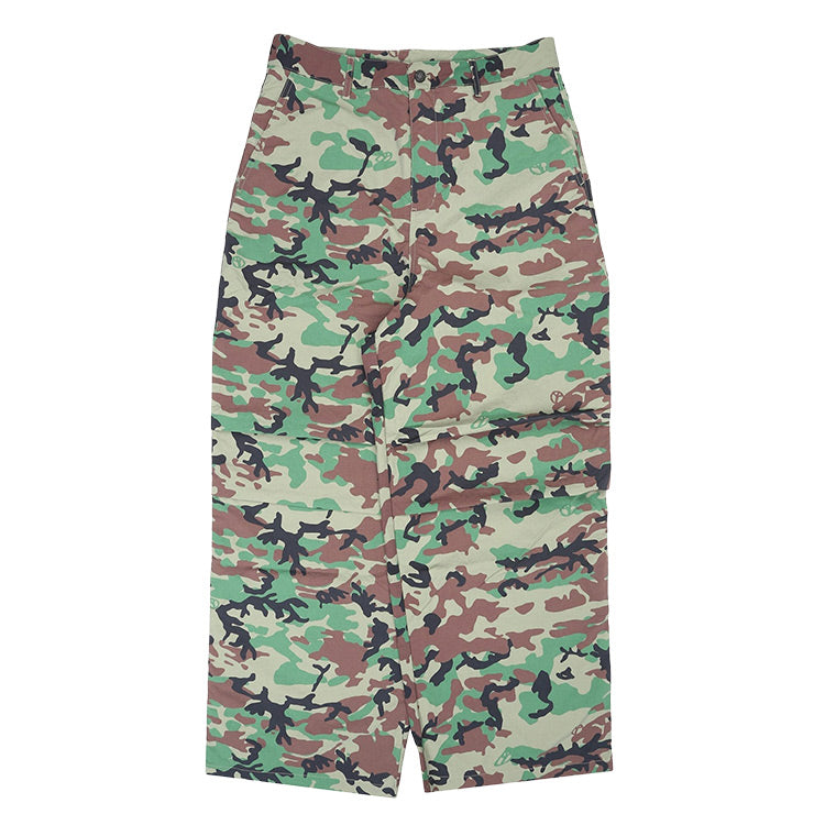 Babylon - Ripstop Camo Pants - Camo Green