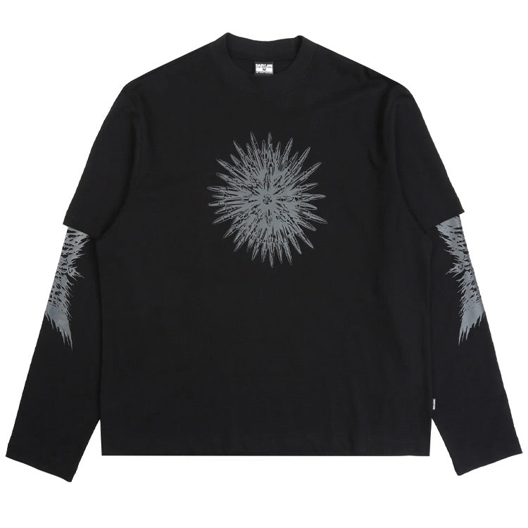 Babylon - Twofer LS Tee - Jet Black