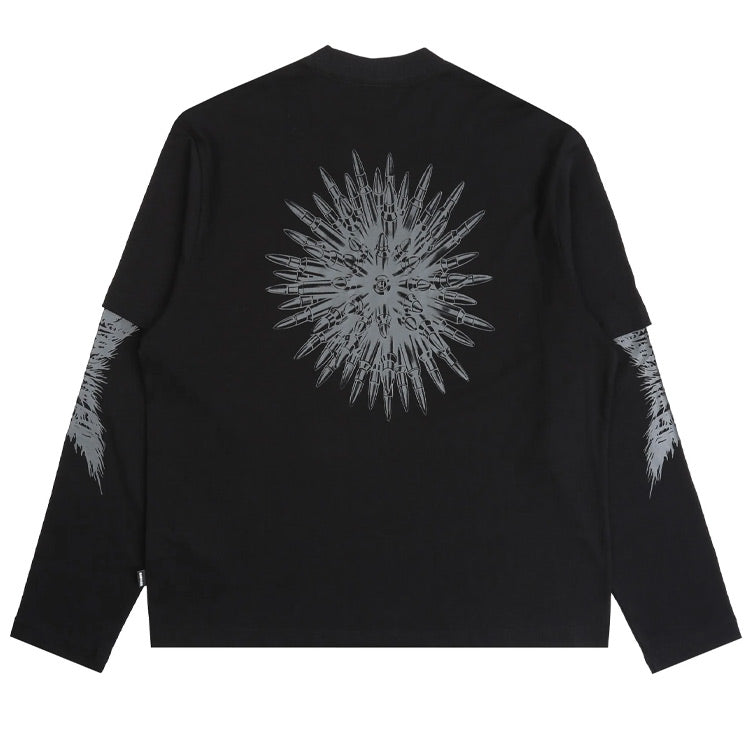 Babylon - Twofer LS Tee - Jet Black