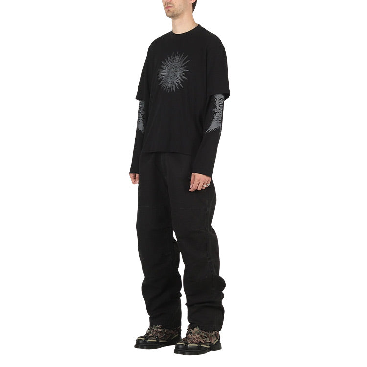 Babylon - Twofer LS Tee - Jet Black