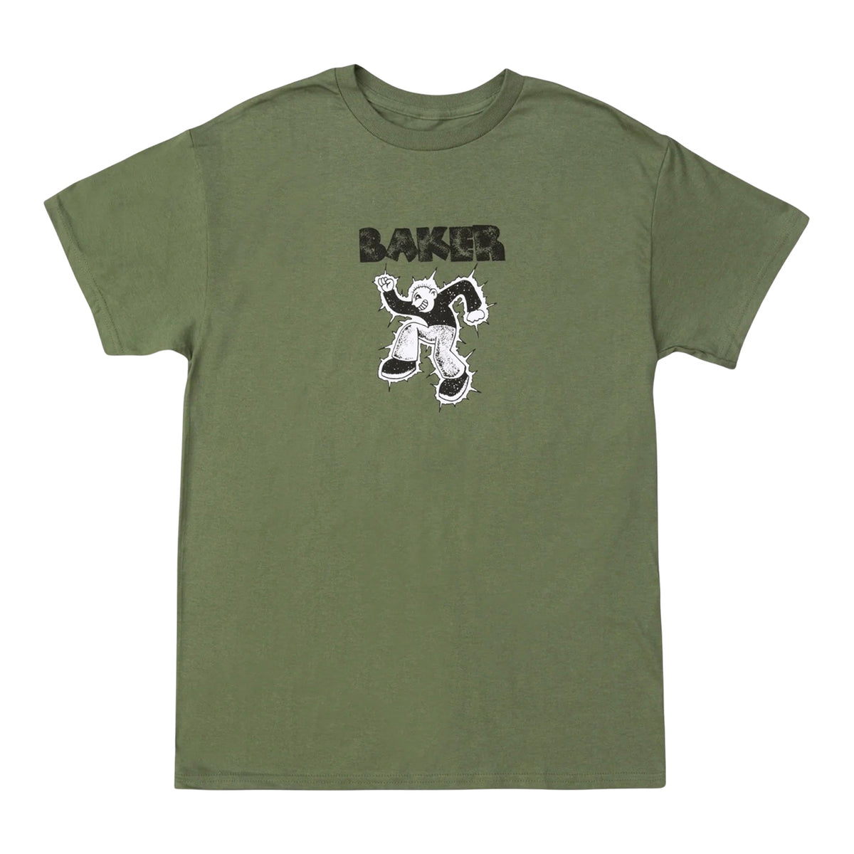 Baker - Mosh Man Tee - Military Green