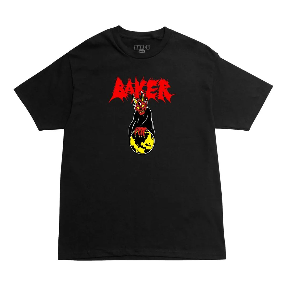 Baker - World Control Tee - Black