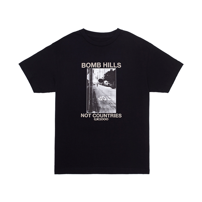 GX1000 - Bomb Hills Tee - Black/Tan
