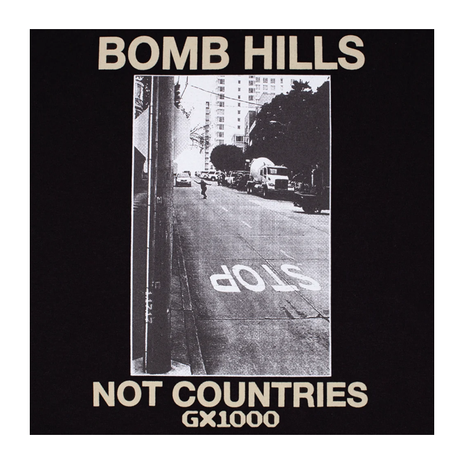 GX1000 - Bomb Hills Tee - Black/Tan