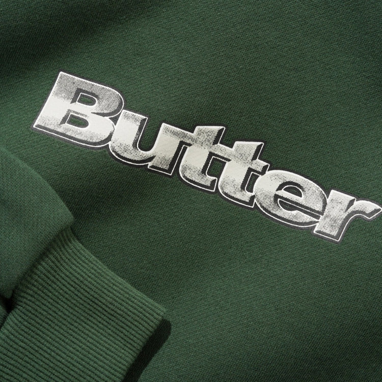 Butter Goods - Alloy Logo Pullover Hood - Bottle Green
