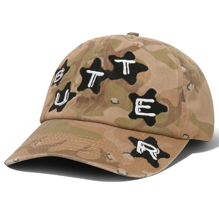 Butter Goods - Stars 6 Panel Cap - Desert Camo