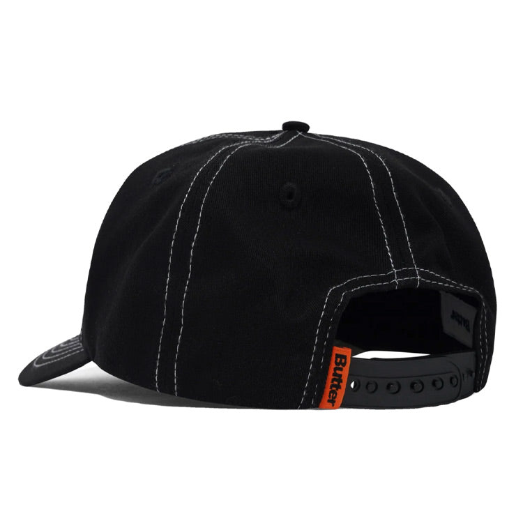 Butter Goods - Nail 5 Panel Cap - Black